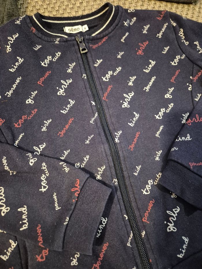 Lot de 2 gilets fille - 8 ans - photo numéro 3