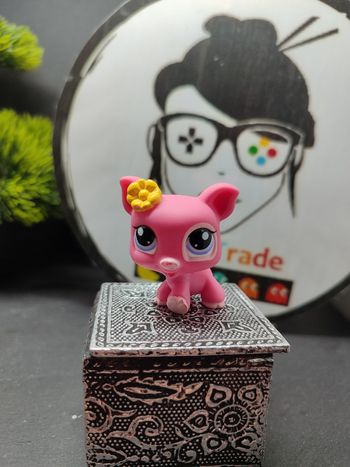 Lps01101 My Littlest Petshop Pet Shop LPS Authentic pig Cochon 1550