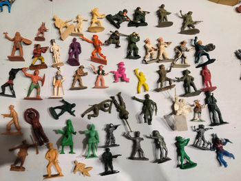 Figurine vintage lot divers soldats