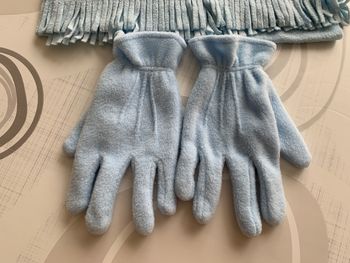 Gants bleu 10