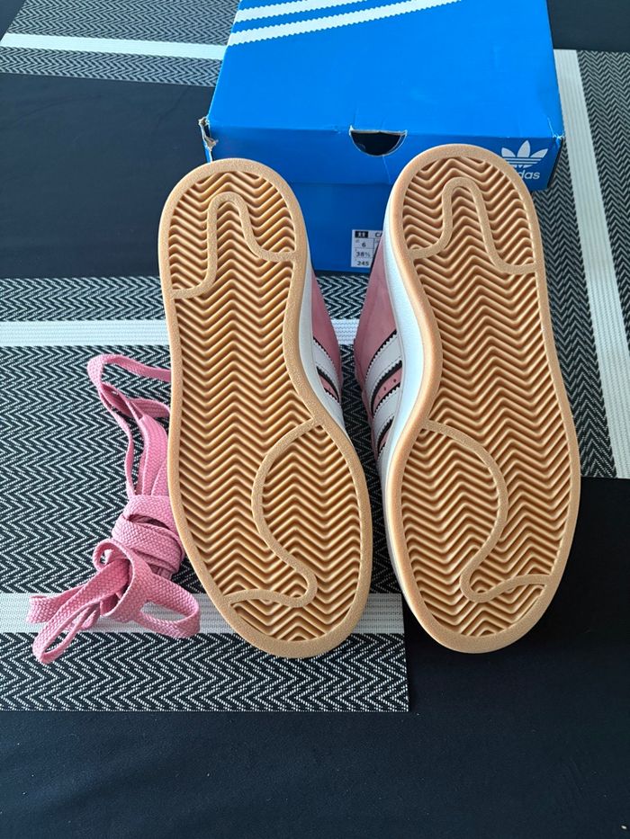 Baskets campus adidas rose neuve P.38 - photo numéro 3