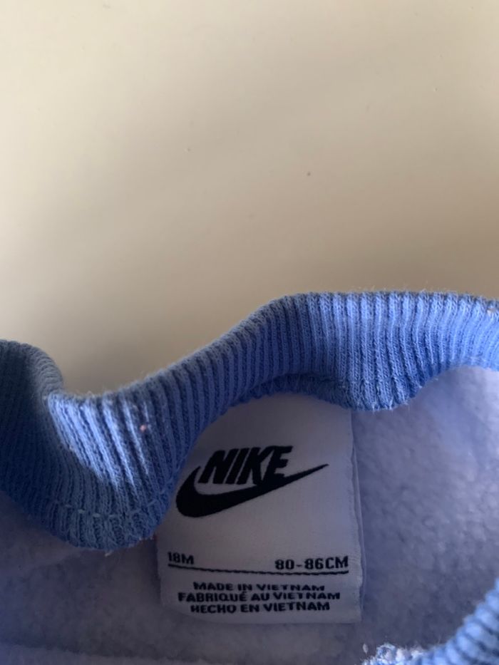 nike bleu ciel blanc 18 mois - photo numéro 2