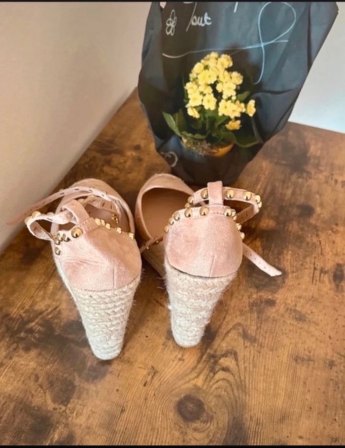 Espadrille compensée femme P41👠 - photo numéro 3