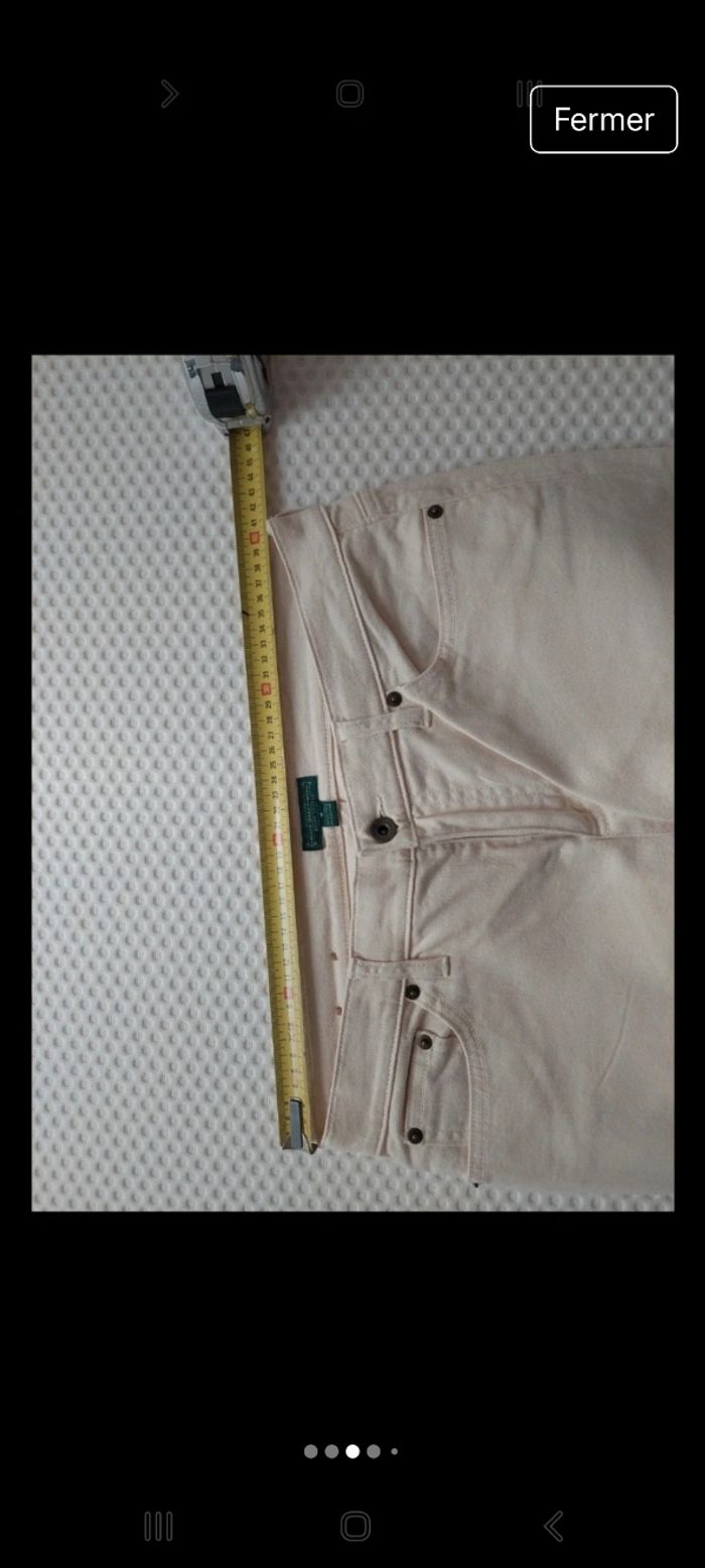 Pantalon femme beige Ralph Lauren - photo numéro 3