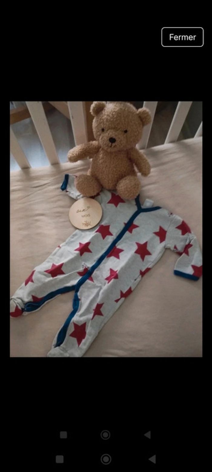 Pyjama petit bateau 6 mois