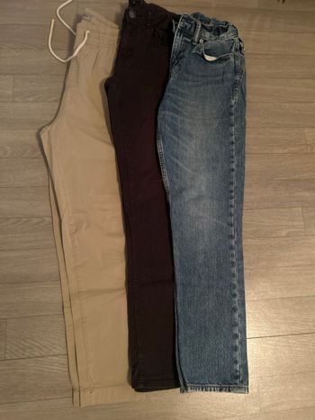 Lot 3 pantalons XS boy