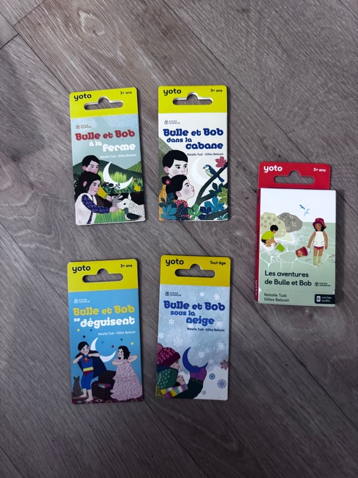 Yoto box + lot cartes bulle et bob ( 10 cartes ) NEUF - photo numéro 2