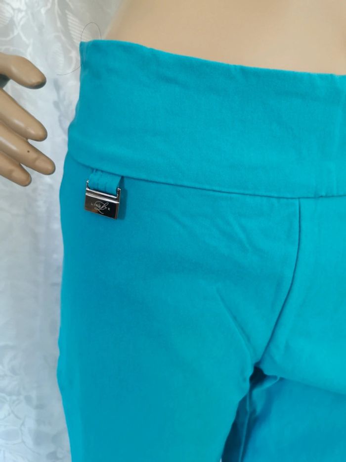 Pantacourt. Bleu turquoise. Taille 36.Lizette - photo numéro 4