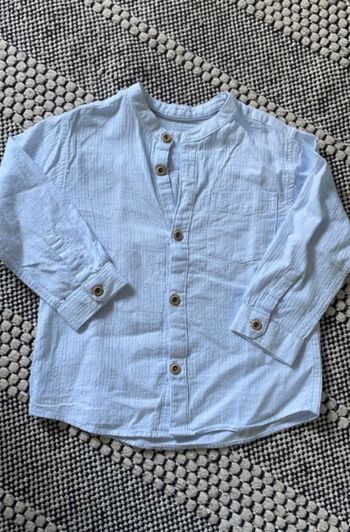 Chemise légère bleu garçon