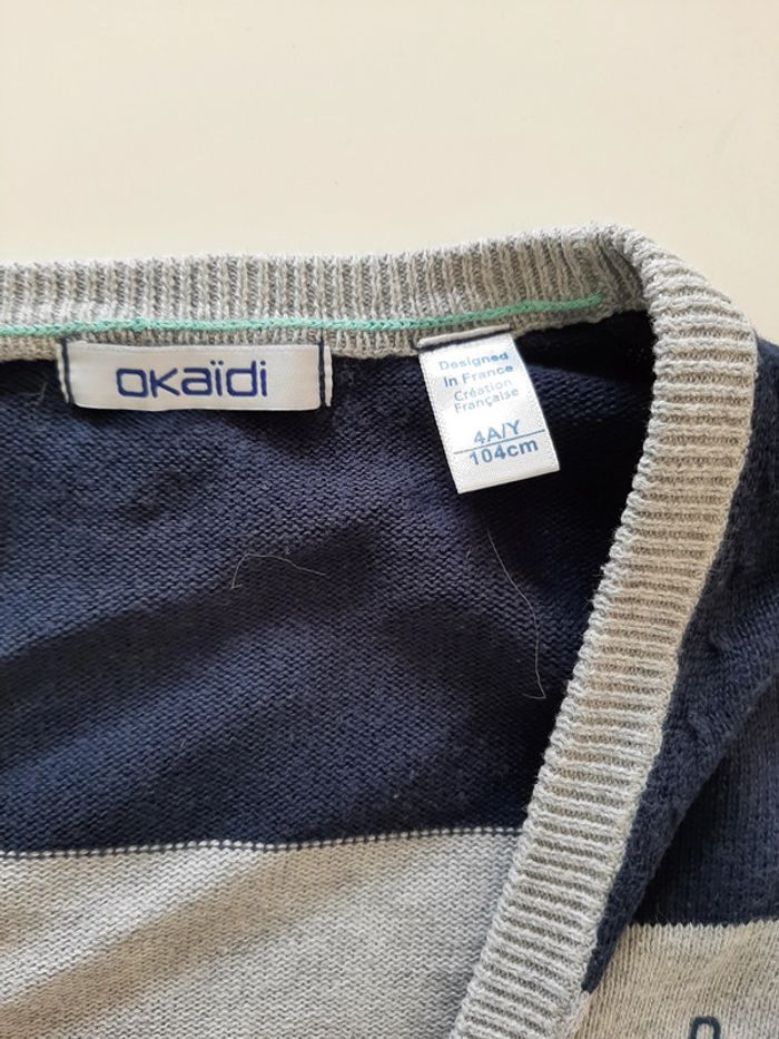 Gilet garçon 4ans okaidi - photo numéro 2