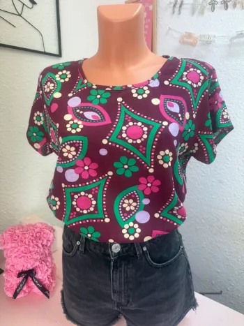T-shirt à motif Miss Vera taille XXL