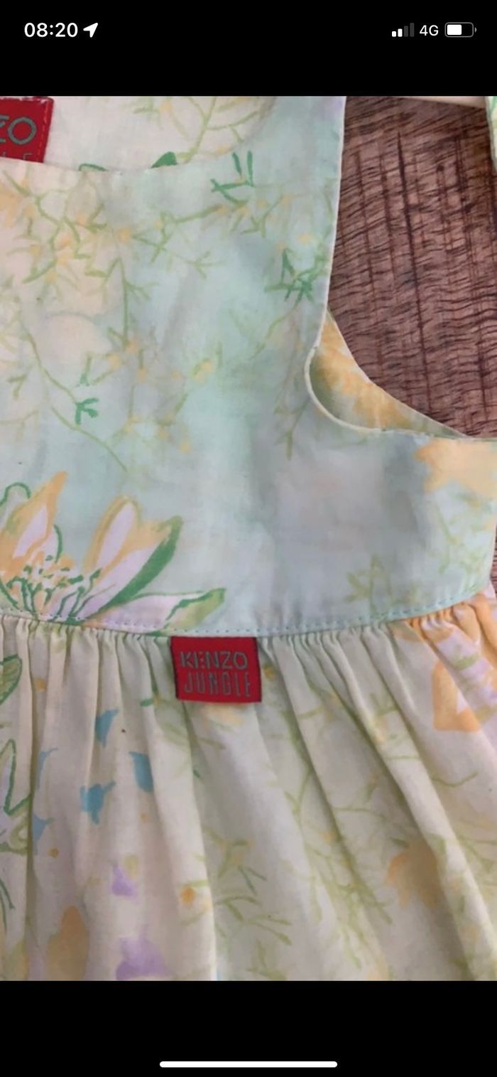 Petite robe Kenzo 12 mois - photo numéro 2