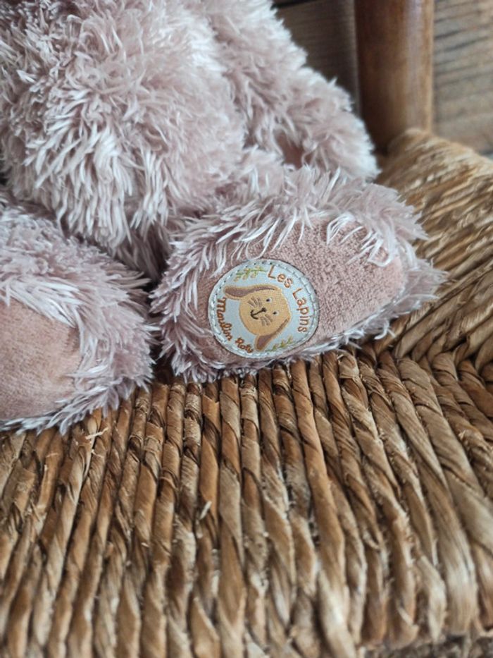 Peluche Jojo lapin moulin roty les lapins tbe - photo numéro 2