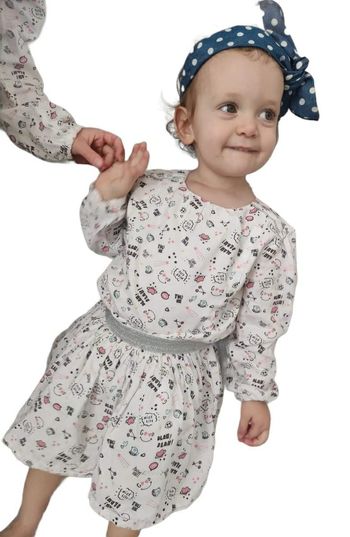 3 ans fille robe tape a l oeil ( sans bandeau)