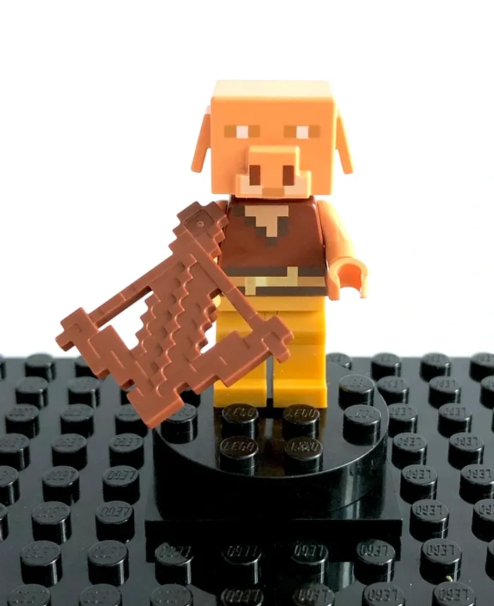 LEGO Minecraft - Piglin, Pearl Gold legs