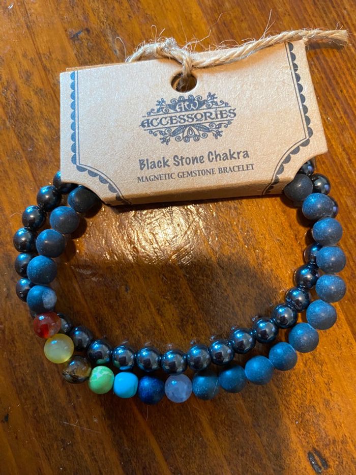 Bracelet 7 chakras en pierres