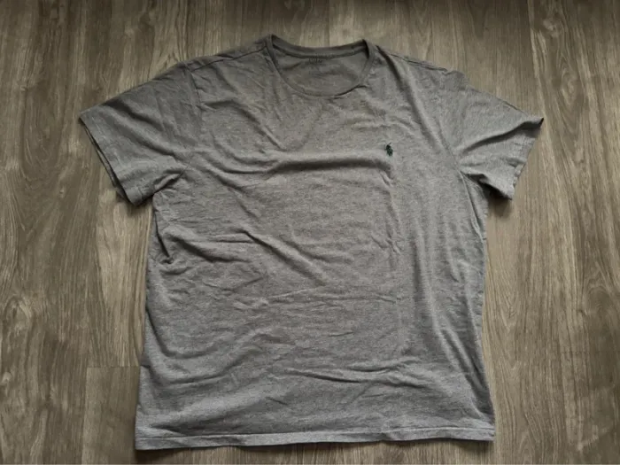 Grey polo t shirt