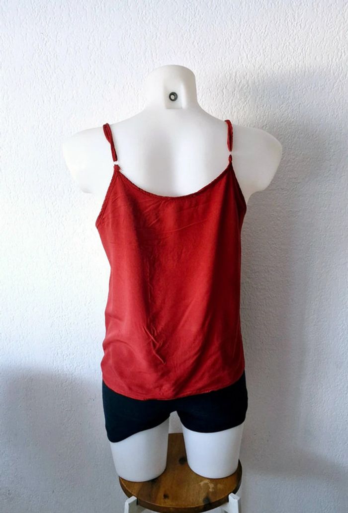 🤎 Débardeur marron pour femme taille S - photo numéro 4