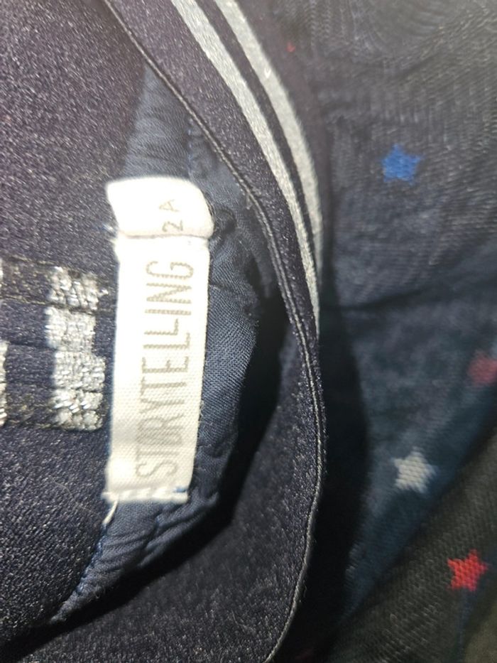 Jupe tutu bleu marine étoilée – Story Telling – 2 ans – Très bon état - photo numéro 3