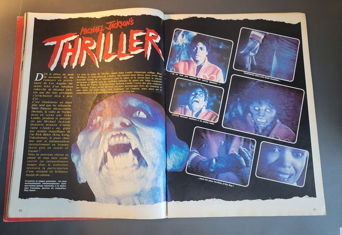 L'écran fantastique #41 - Janvier 1984
Thriller - Michael Jackson
La 4ème dimension - photo numéro 3
