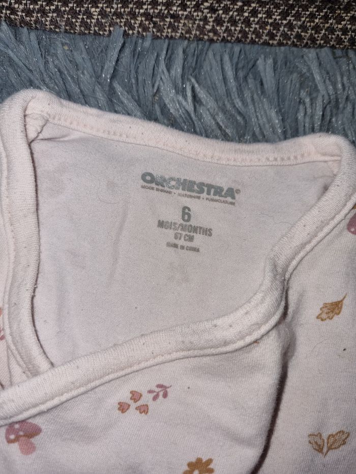 Lot 5 bodies manches longues 6mois - photo numéro 10