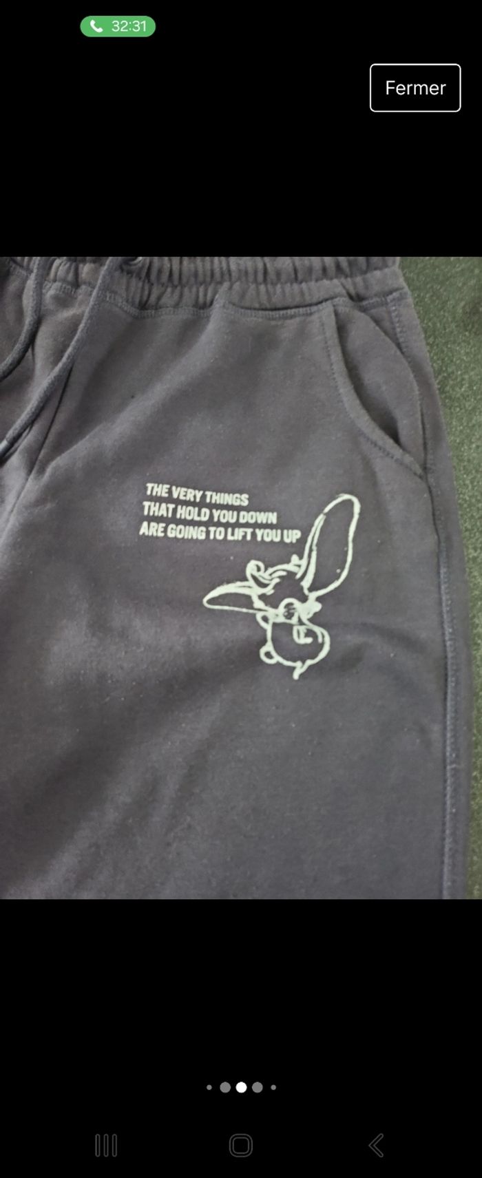 Jogging violet Dumbo Primark - photo numéro 4