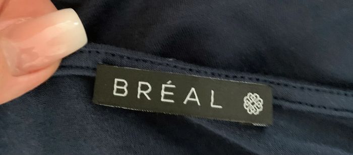 Blouse fruits multicolore et bleu marine Bréal T3 40 L - photo numéro 8