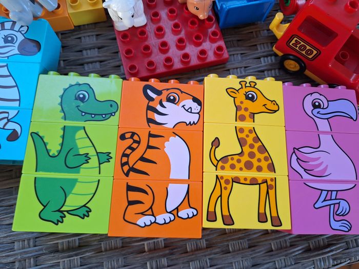 Gros lot de légos duplo 1 er âge (1/3 ans) avec animaux - photo numéro 7