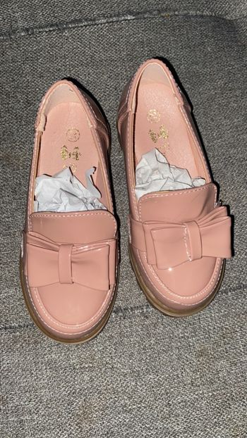Mocassins vieux rose