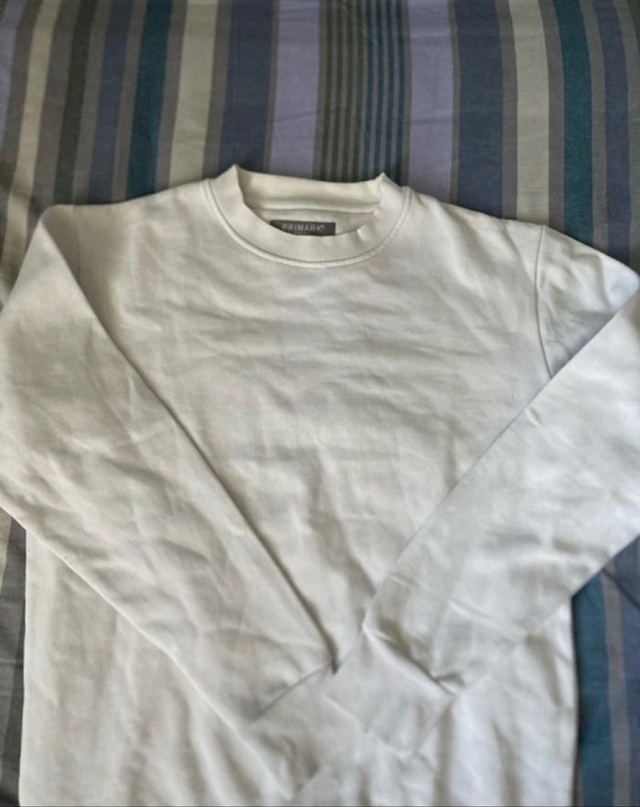 Pull blanc - photo numéro 2