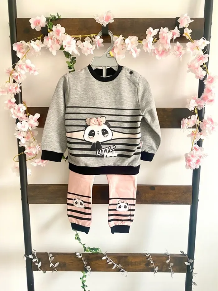 Ensemble panda fille Vital taille 24 mois comme neuf