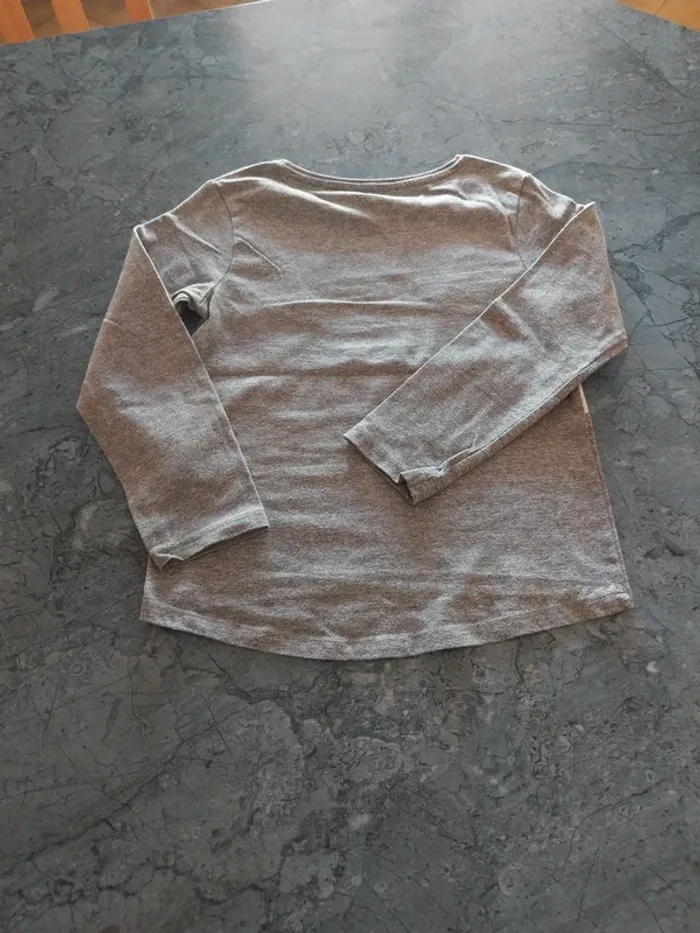 T-shirt manche longue T.6 ans - photo numéro 4