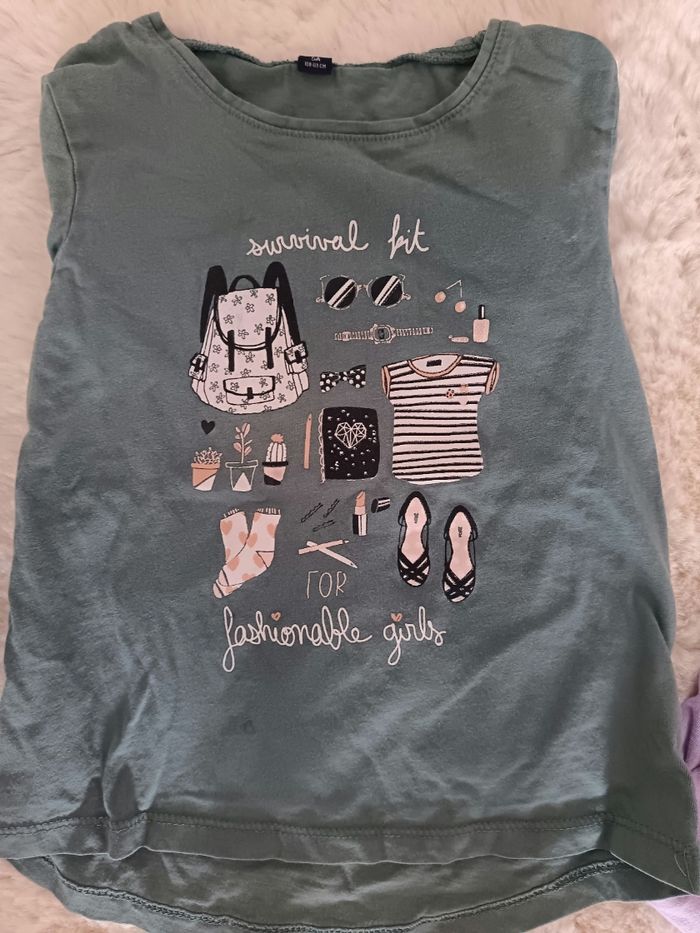 Lot t-shirt fille - photo numéro 4