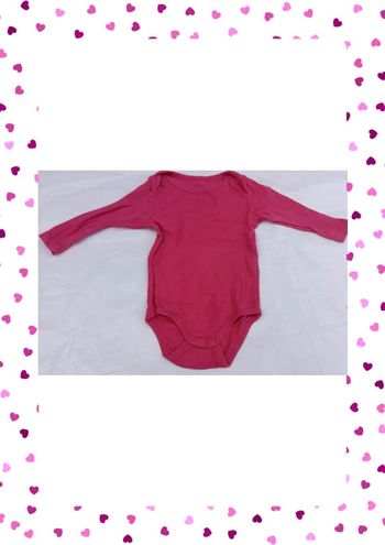 Body manches longues 6 mois Kiabi