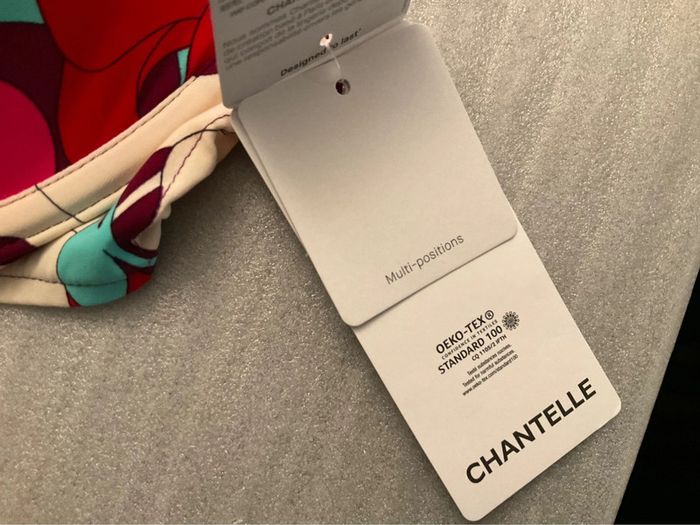Haut maillot multicolore Chantelle neuf - photo numéro 3