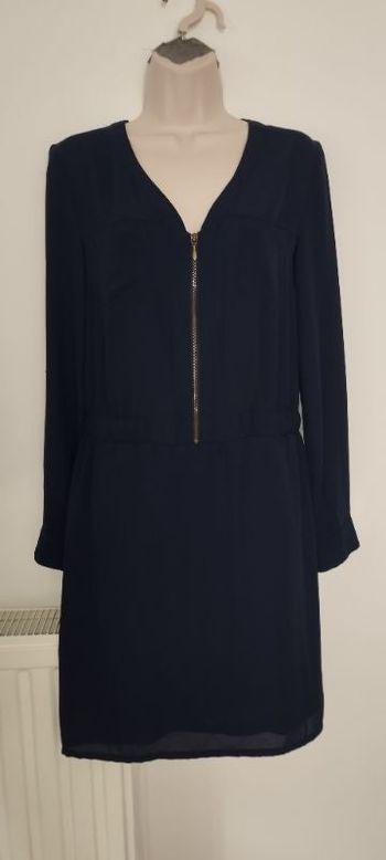 Robe camaïeu bleu marine taille 36