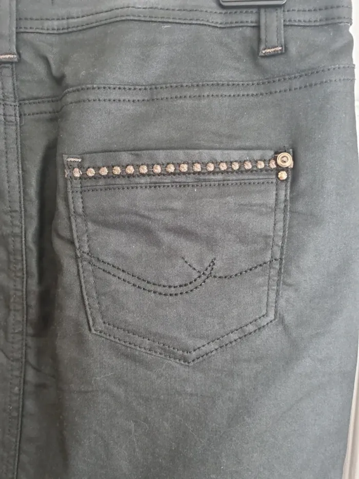 Jupe cotoon enduit - photo numéro 5