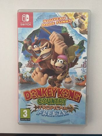 Donkey Kong country tropical freeze jeu switch 