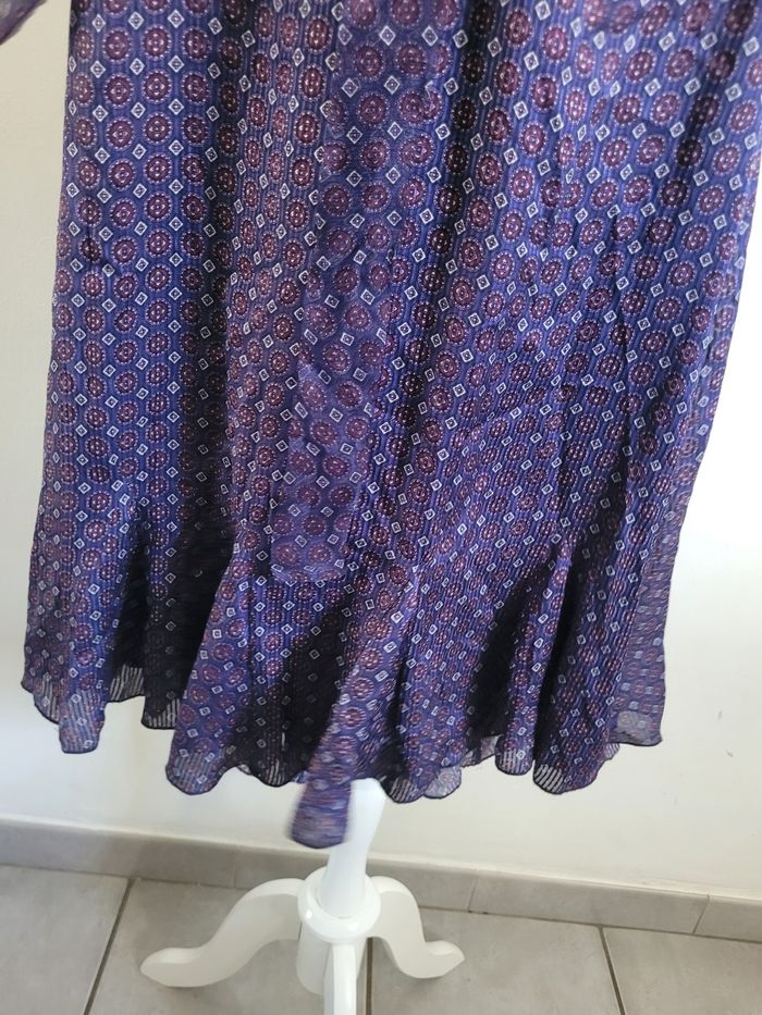 Robe en soie sandro t2 - photo numéro 4
