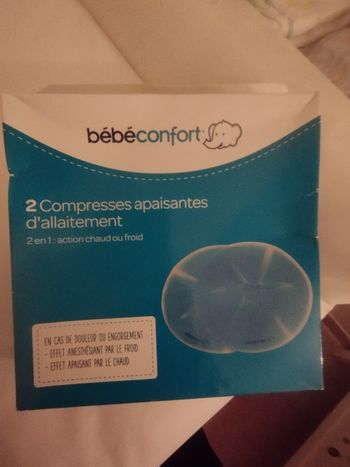 Compresses d'allaitement