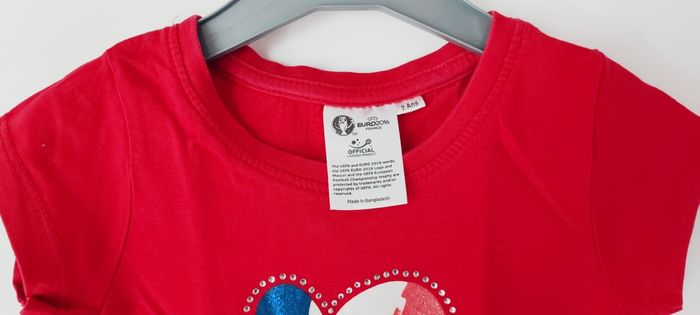 🌼 T-shirt manches courtes - UEFA Euro 2016 France - 2 ans 🌼 - photo numéro 3