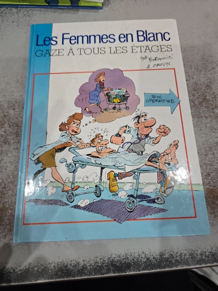 Bd les femmes en blanc #orianabllivre