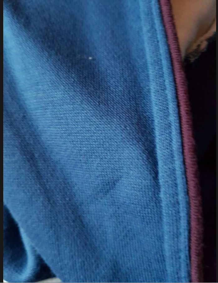 Jogging bleu turquoise avec capuche neuf - photo numéro 5