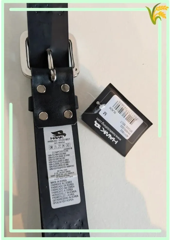 Ceinture cloutée, arme fatale du style ! - photo numéro 4