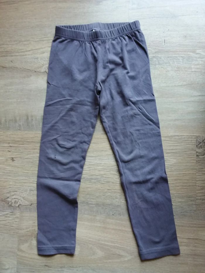 Leggings gris 5 ans