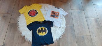 Lot 3 tee shirt sequins été garçon 8 ans