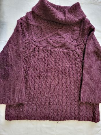 1 pull col roule fille 5 ans 