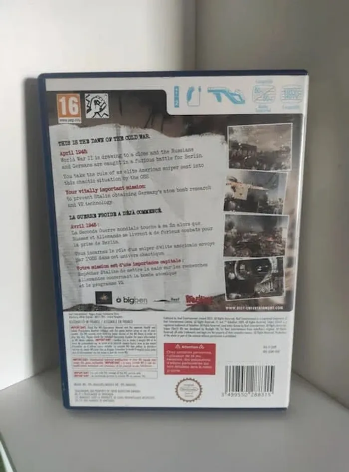 Wii Nintendo Sniper Elite - photo numéro 2