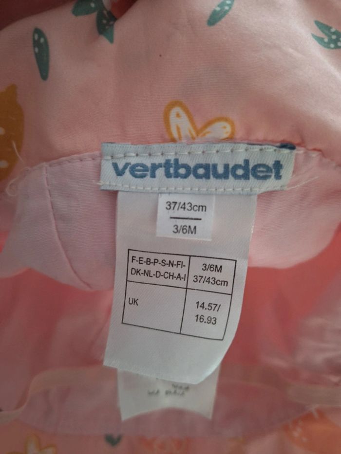 Chapeau argumes vertbaudet - photo numéro 2