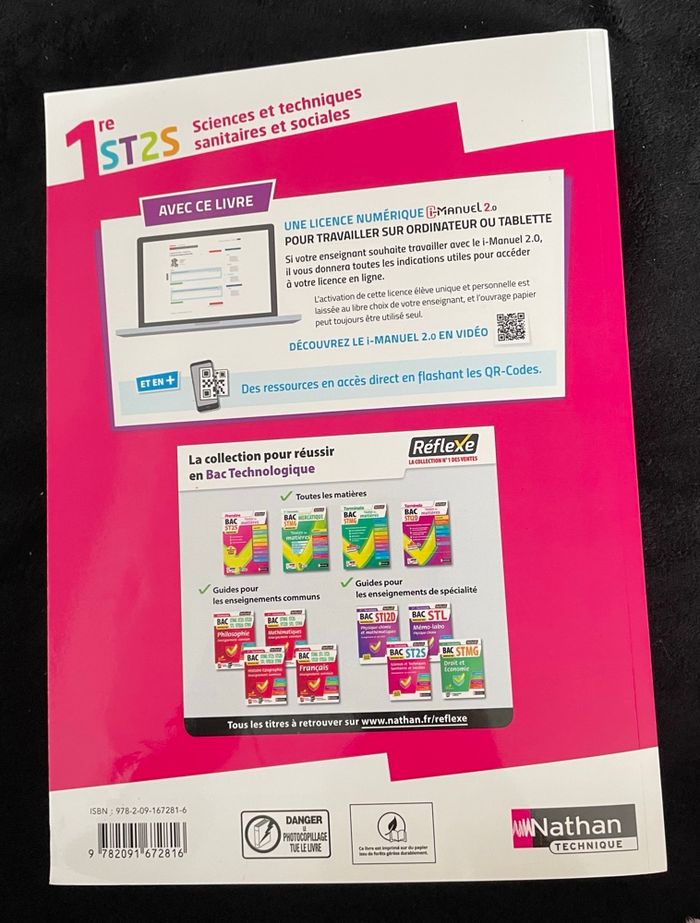 Livre ST2S Sciences et techniques sanitaires et sociales 2e édition - photo numéro 4